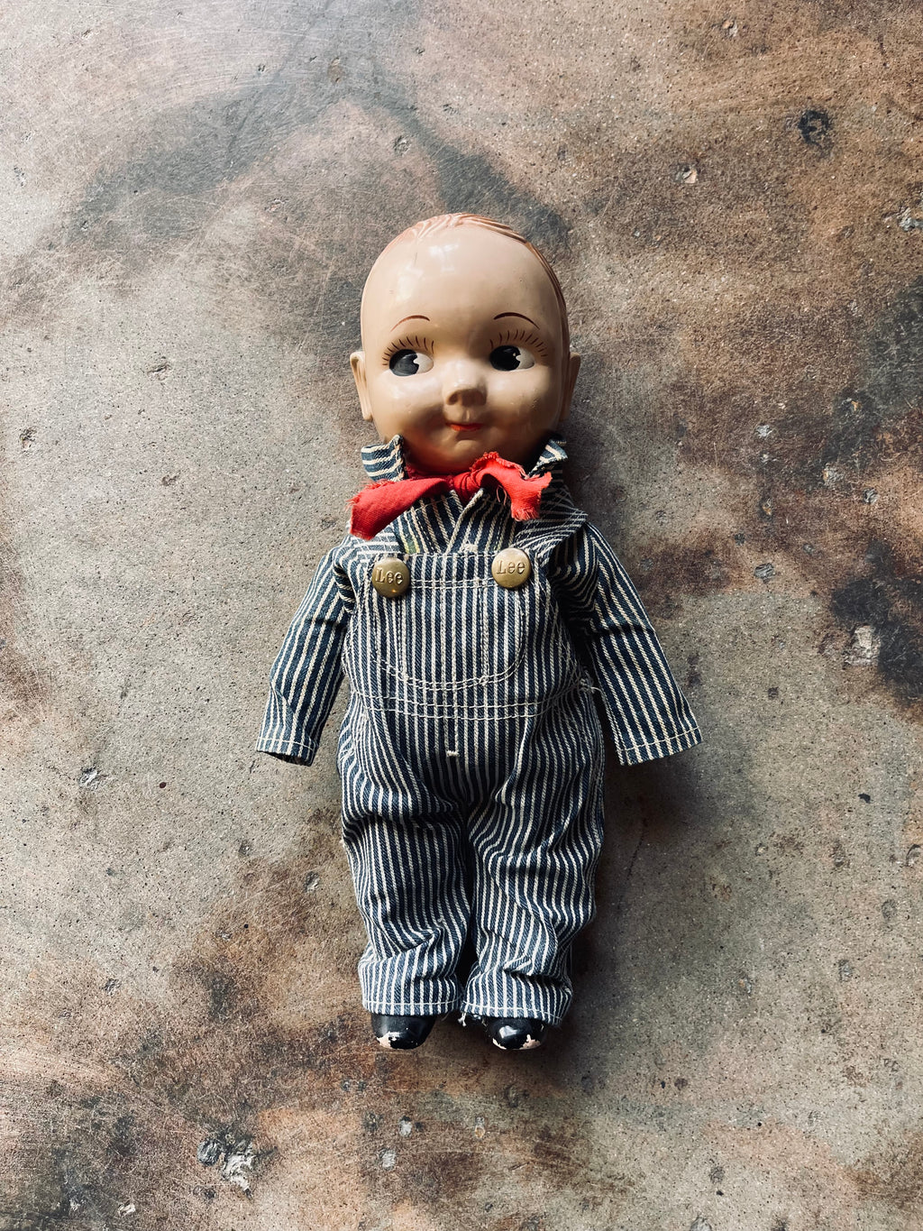 1950’s-60’s Original Buddy Lee Doll | Railroad Stripe