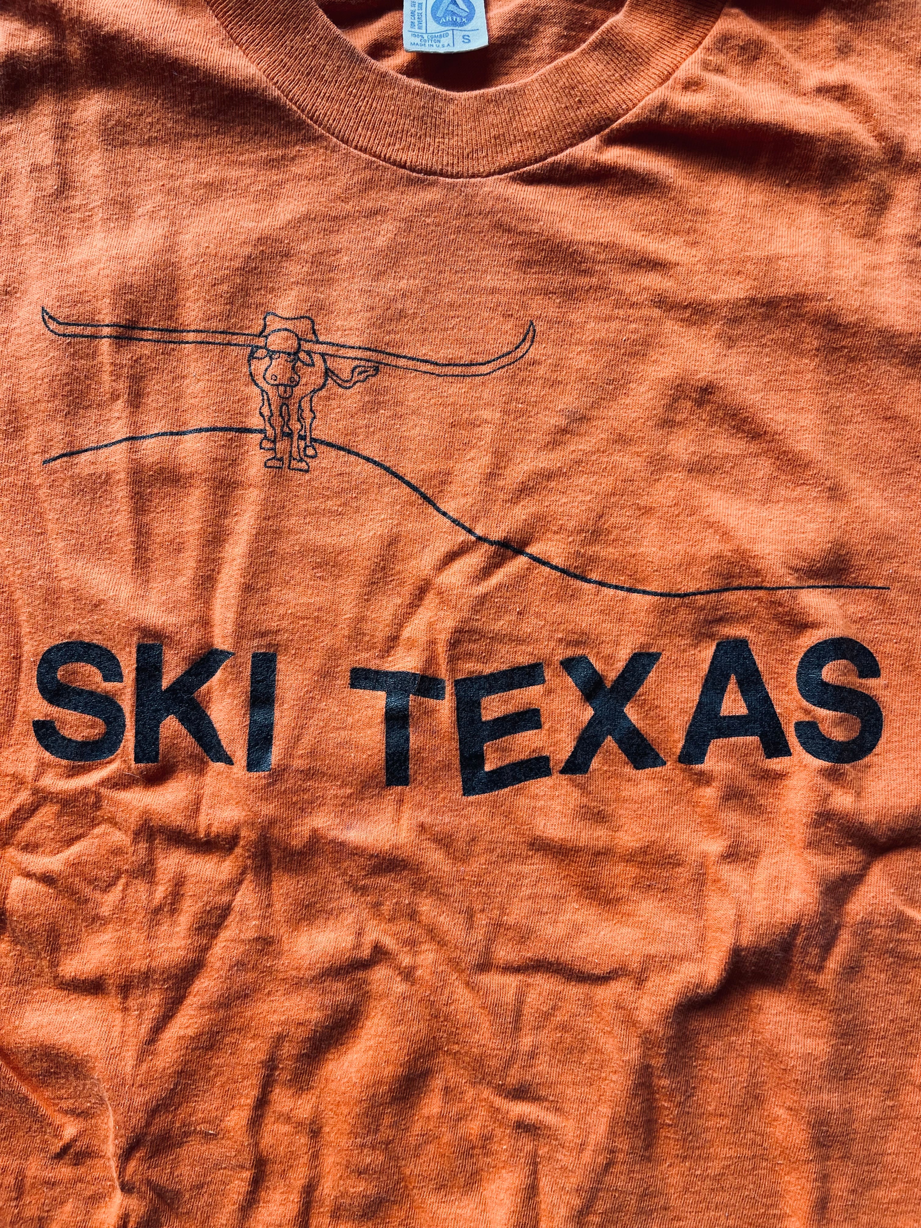 1970’s Artex “Ski Texas” Novelty Tee | Small