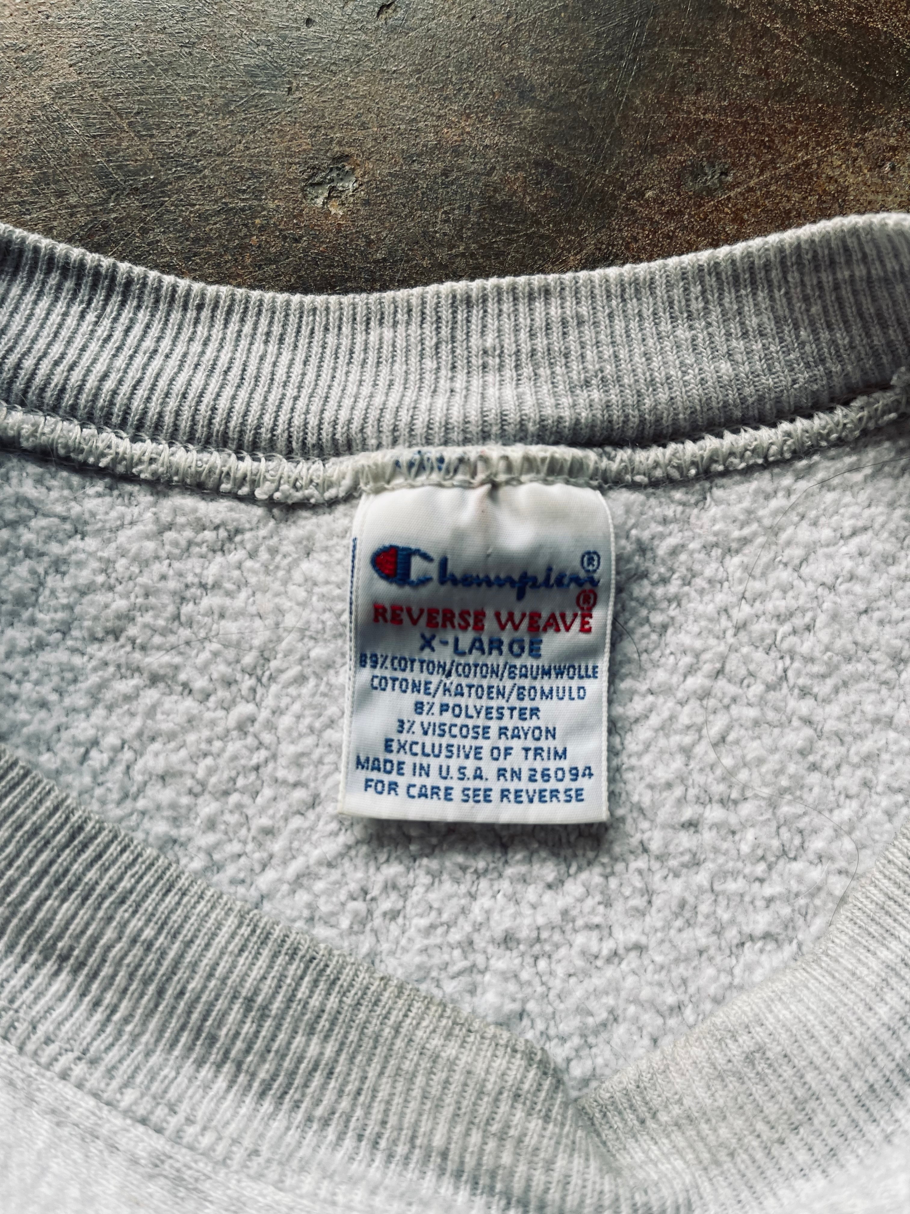 1990's Champion Reverse Weave “BROWN” Sweatshirt – Nylo Wool