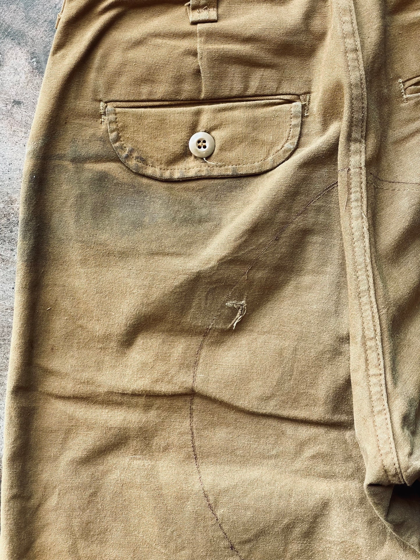 1960’s Brush Master Canvas Hunting Trouser | 30R