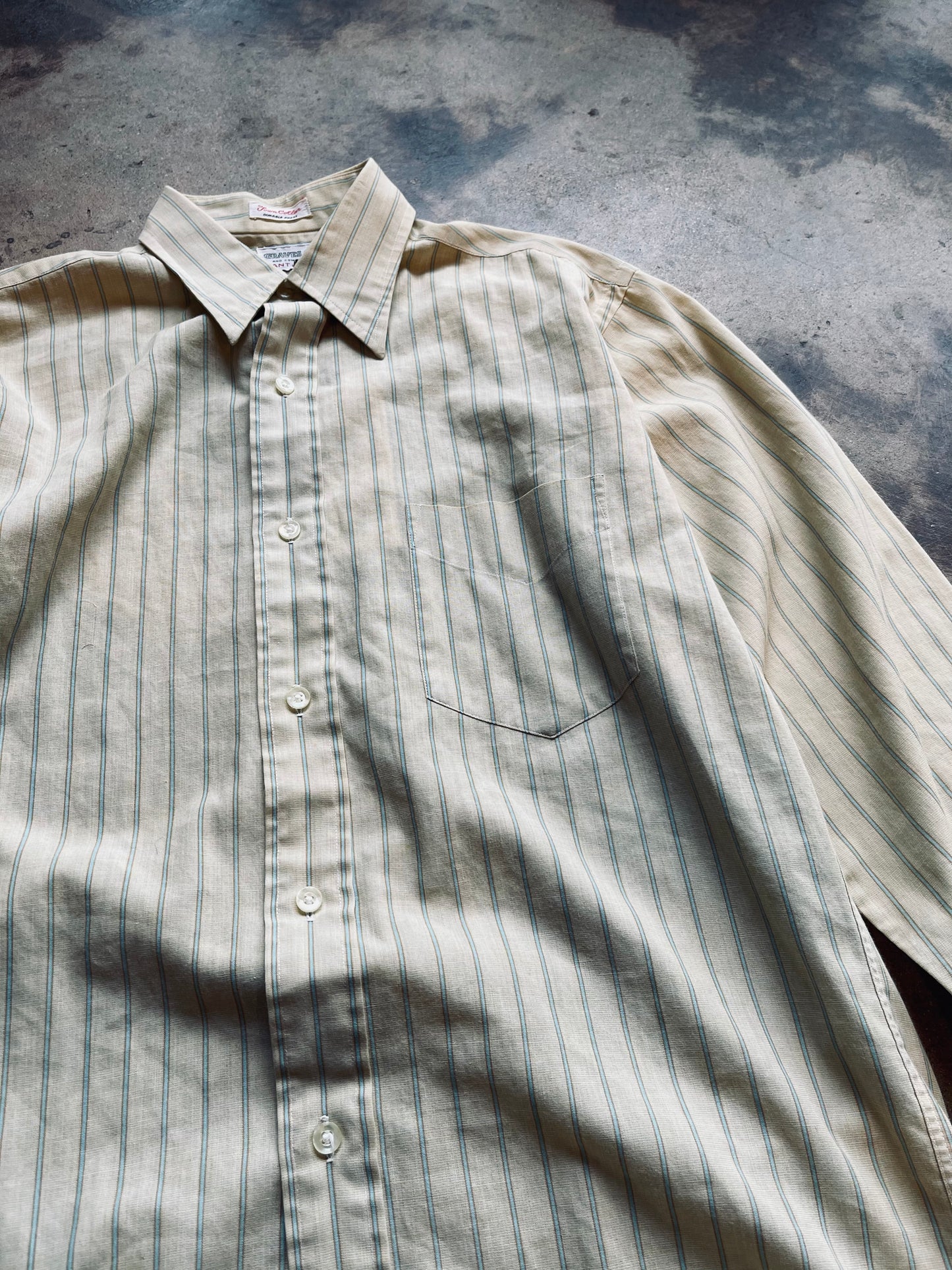 1960s Graves, Cox Striped Shirt