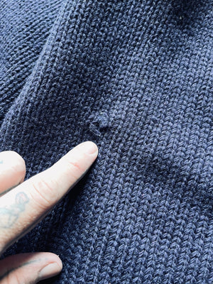 1930’s Heavy Knit Football Jersey | Medium