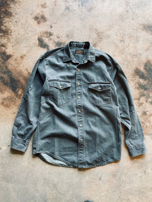 1990s Eddie Bauer Elkhorn Twill Shirt