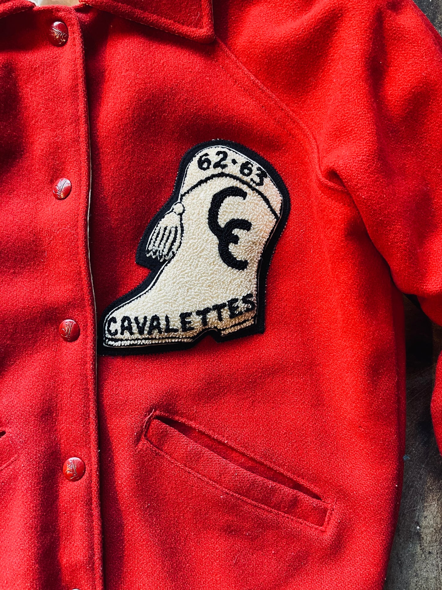 Early 60’s Reversible Letterman Jacket “Betty McIntire” | 36