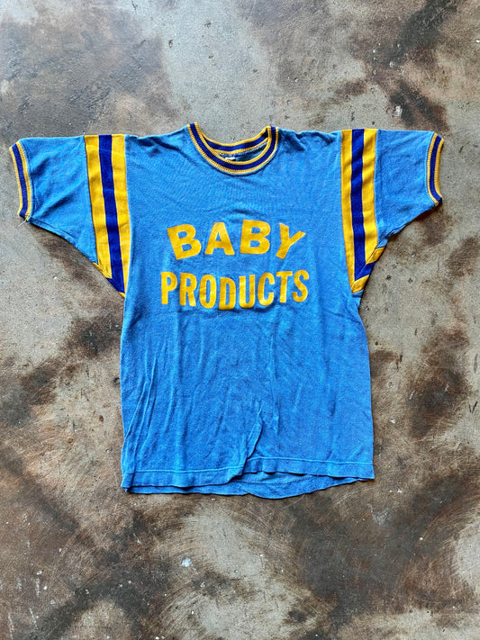 1950’s Russell Southern Co “Baby Products” Sports Tee | Medium