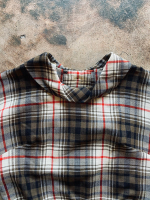 1960s Plaid Maggie Stover Dress | Small