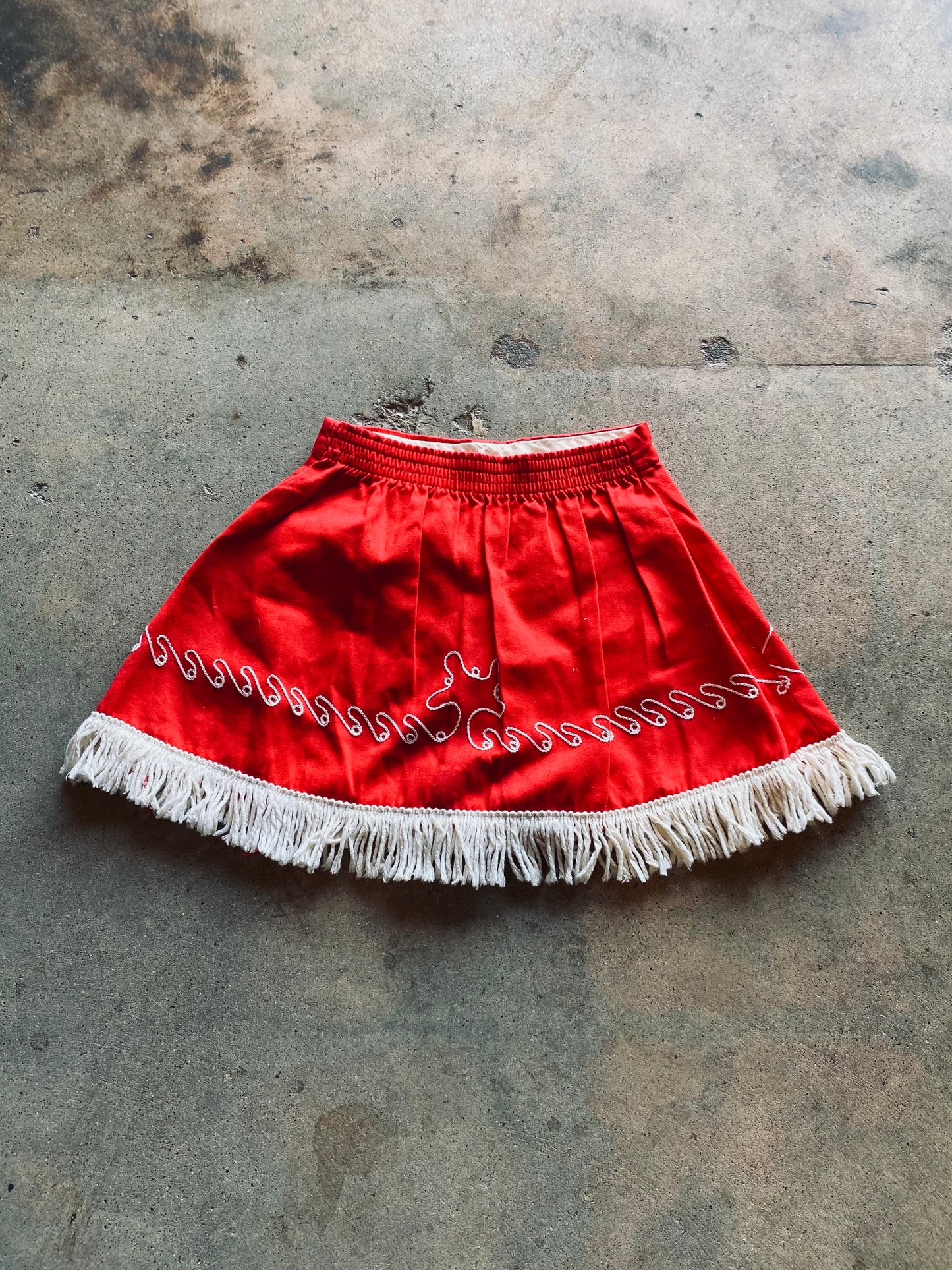 Vintage Western Cowgirl Skirt