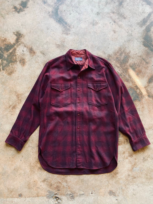 1960s Pendleton Field Shirt | Large