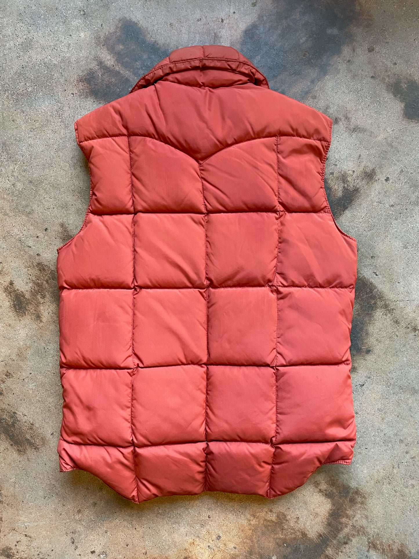 1970’s Down Quilted Vest | Small