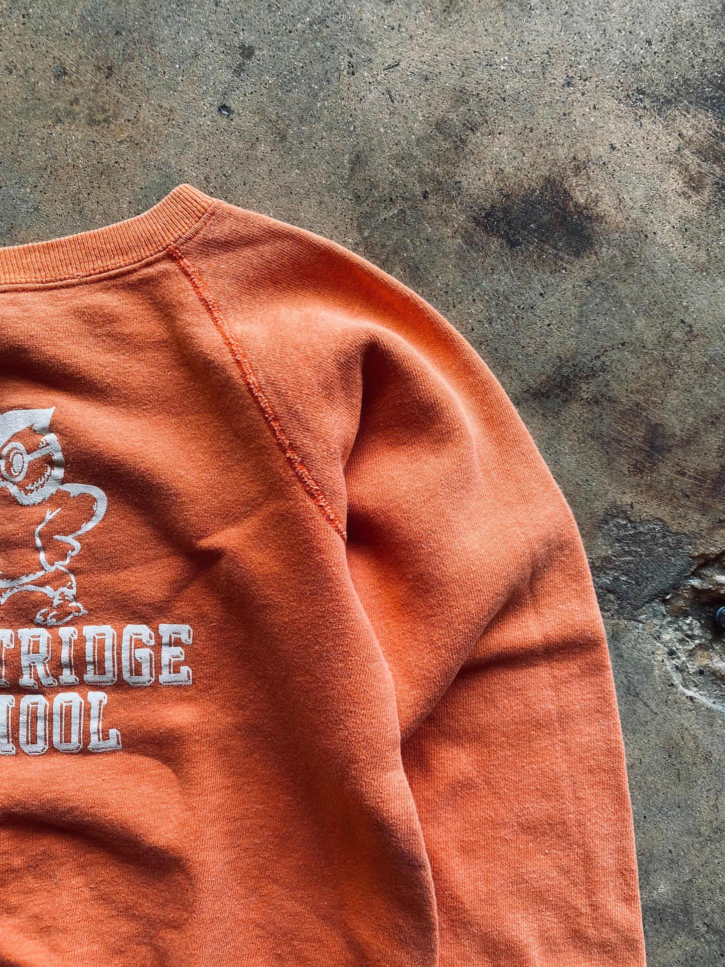 1970s Artex Brand Fleetridge School Sweatshirt | Kids 14