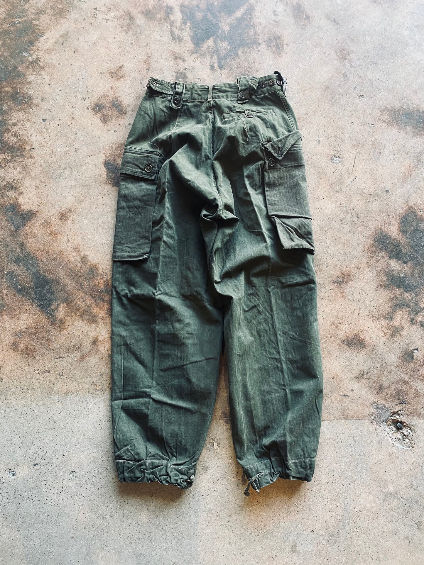 1961 Belgian Military HBT Trouser