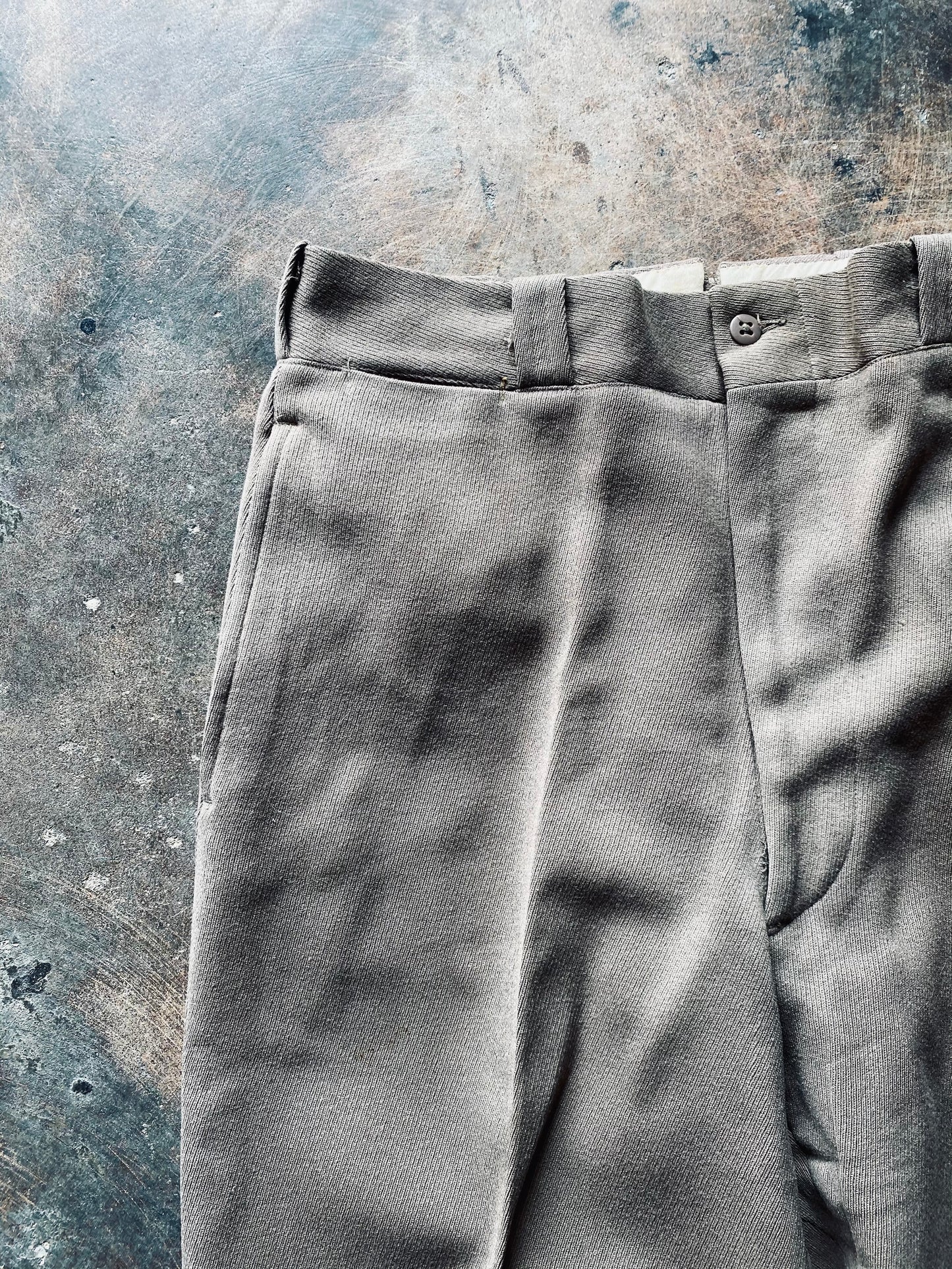 1950s Flat Front Slacks | 31R