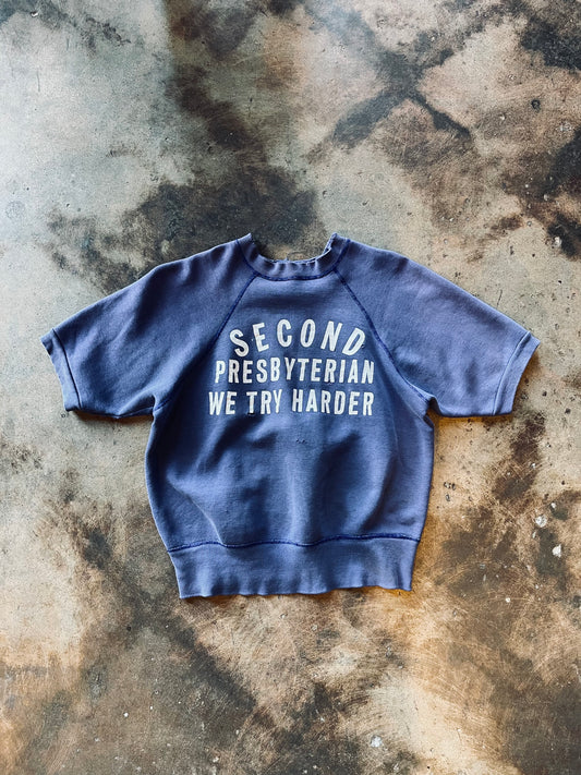 Second Presbyterian Raglan Sleeve Sweatshirt | Small