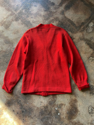 1930’s Sand Knit “N” Letterman Cardigan | Medium