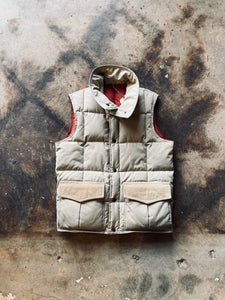 1970’s Down Designs Reversible Quilted Vest