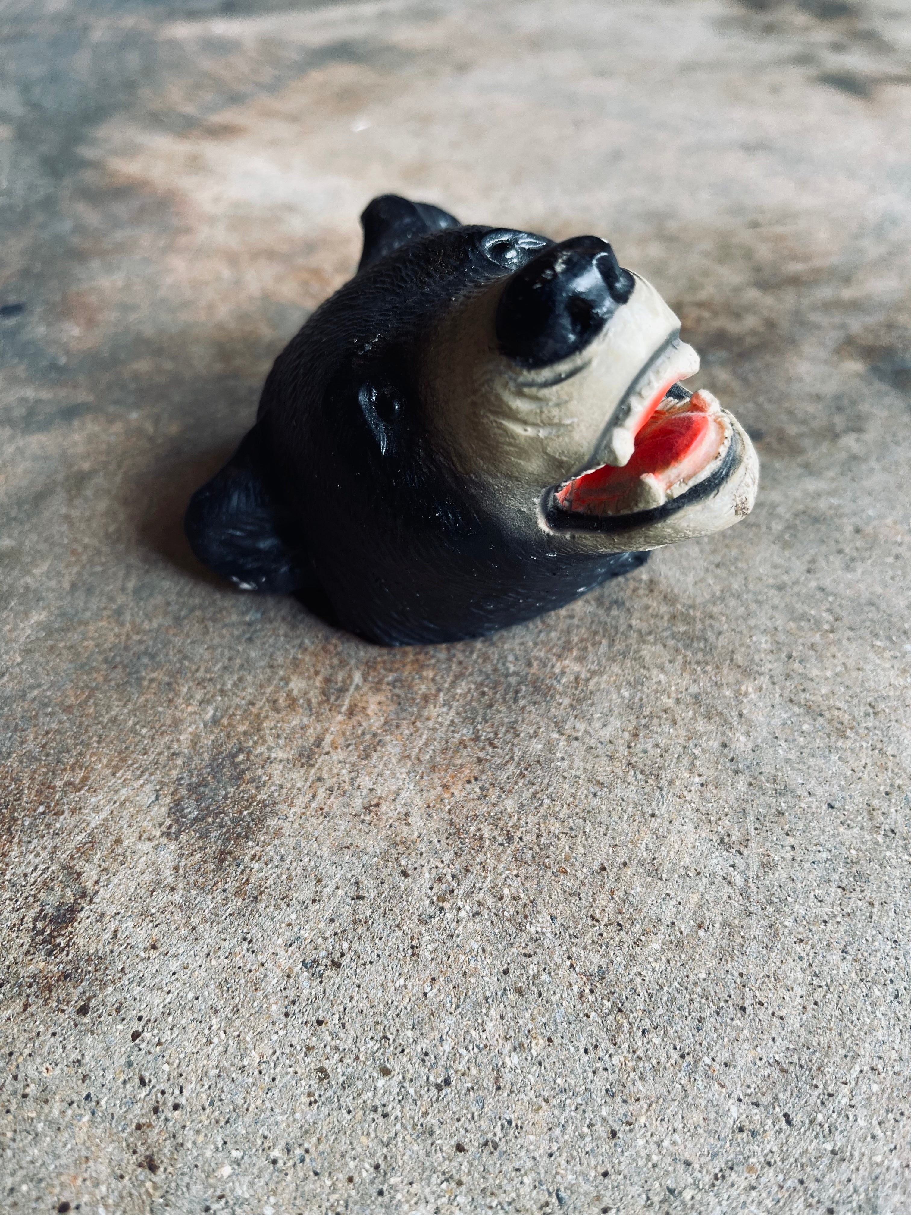 Black Bear Head Mount