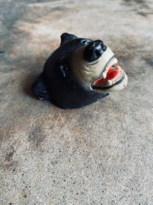 Black Bear Head Mount