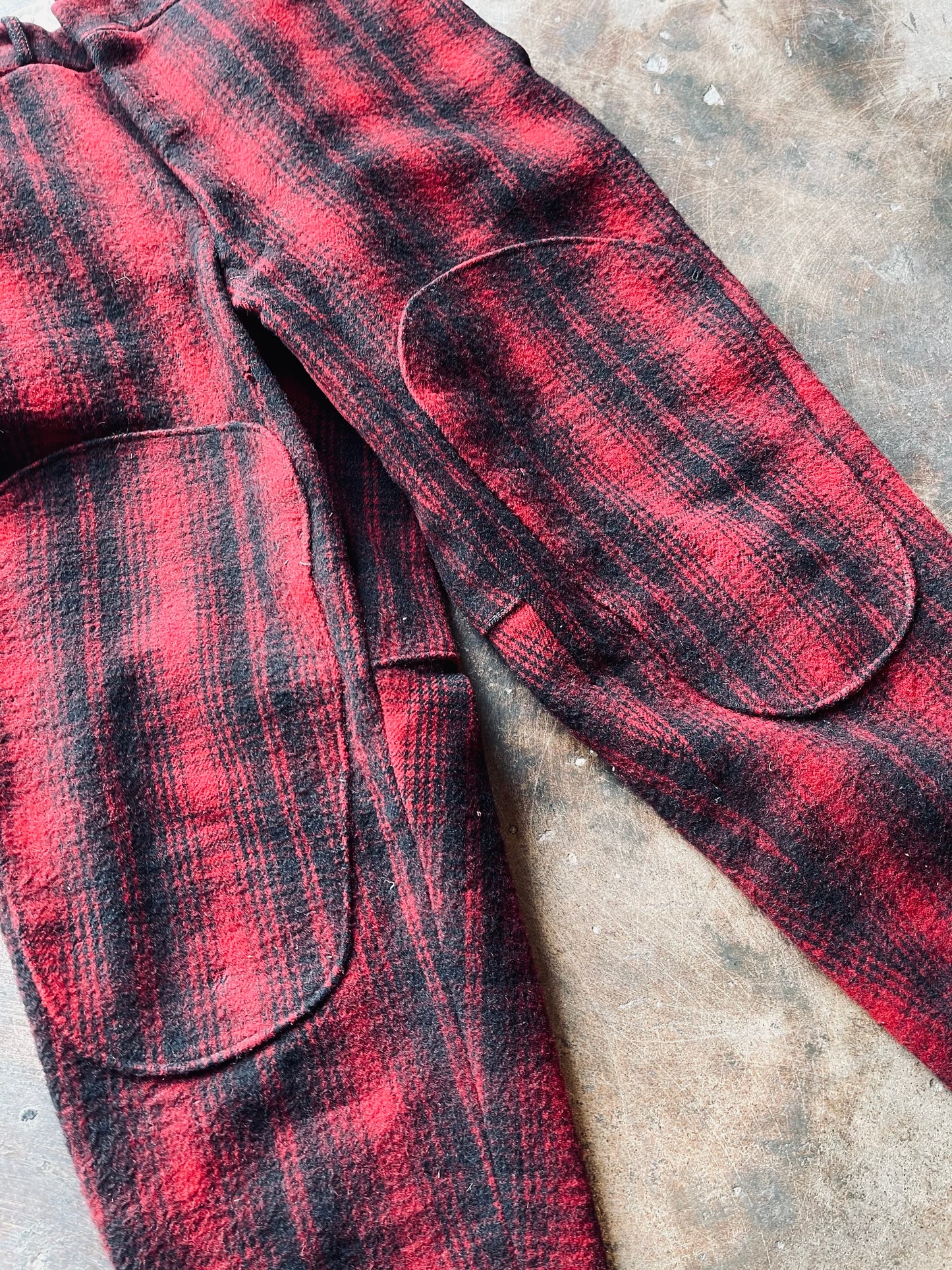 1950’s/60’s Woolrich Plaid Hunting Trouser | 34R