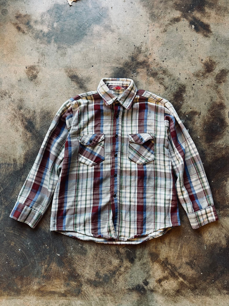 UES Heavy Flannel Shirt Red