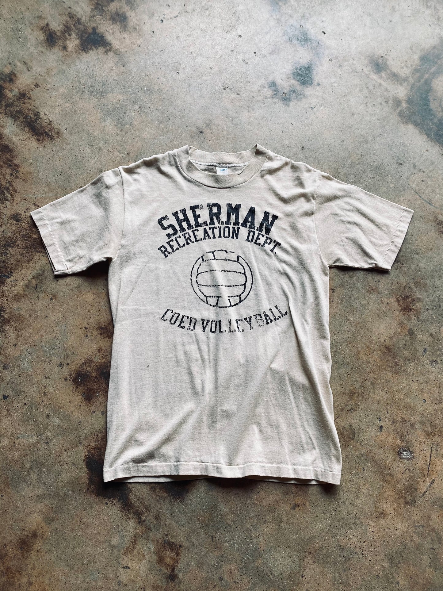 Vintage Sherman HS Co-Ed V-Ball Tee