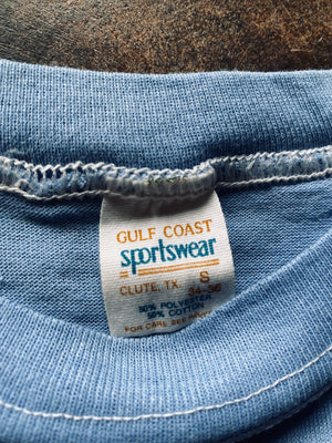 1970s Gulf Coast Sportswear Tee | Small