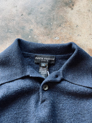 Vintage Ponte Vecchio Sweater Polo | Medium