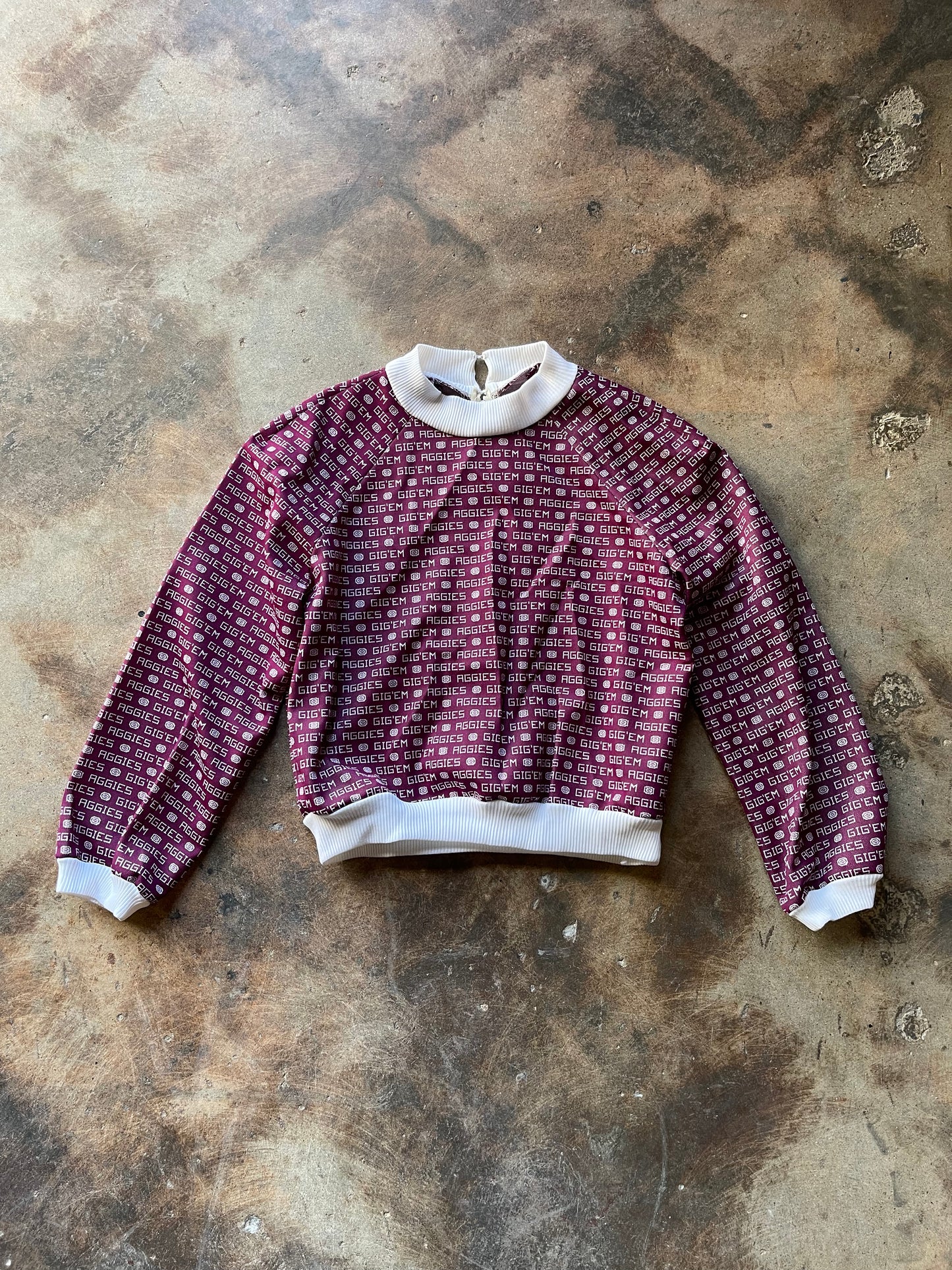 Vintage Aggies Homemade Raglan Crewneck | Medium