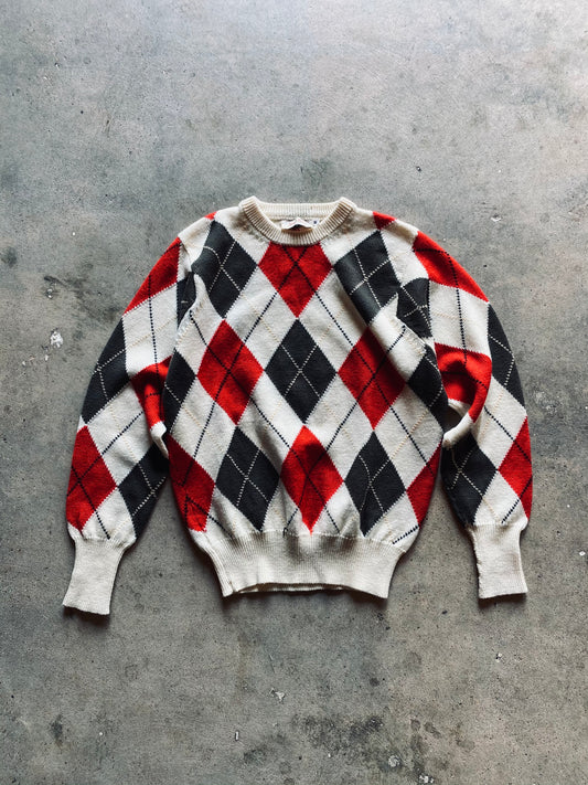 1970s Neiman Marcus Argyle Sweater