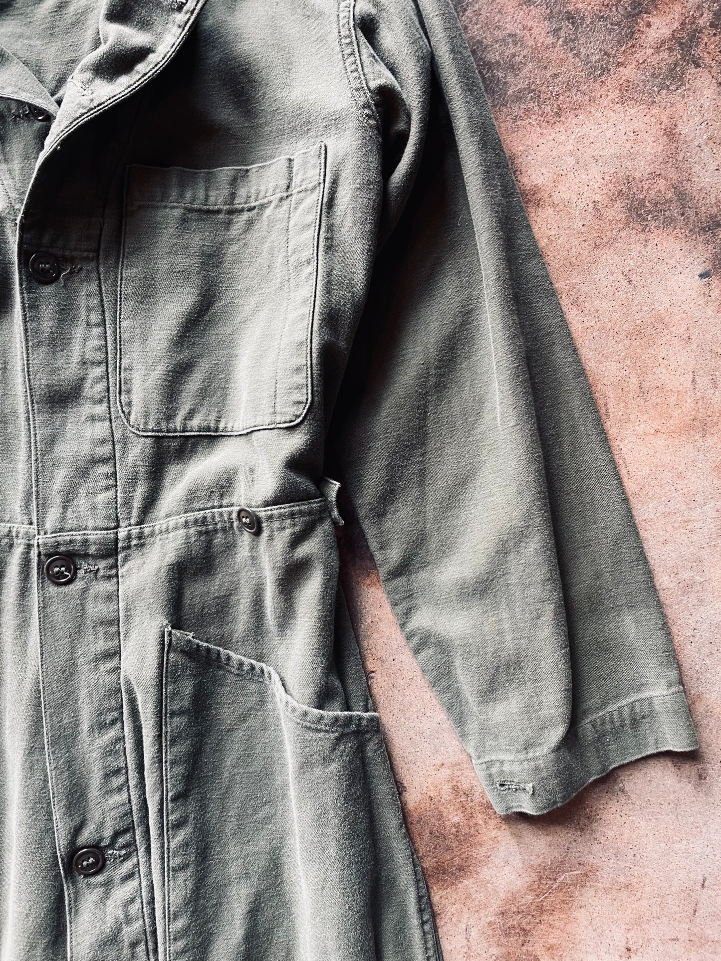 1971 U.S. Military Sateen Coverall | Small