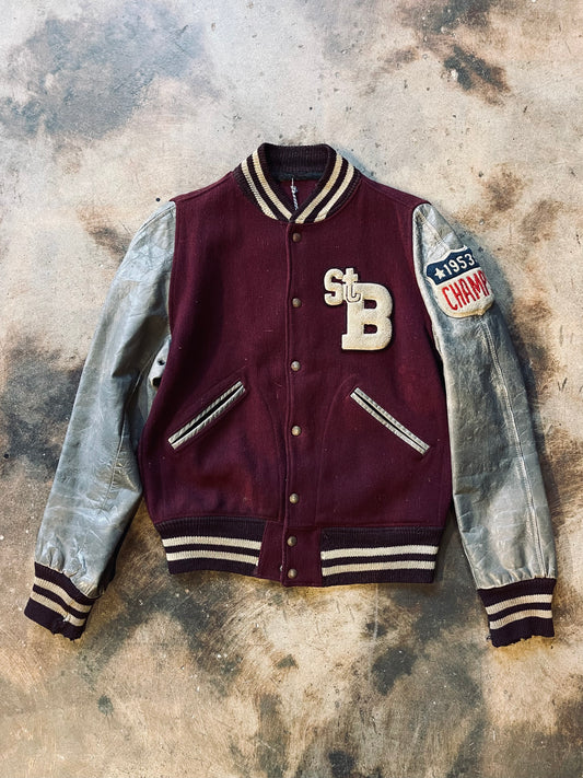 1953 St. B Letterman Jacket | Large