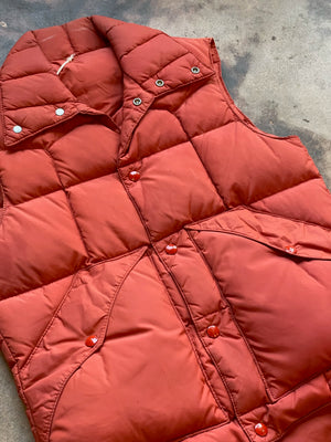 1970’s Down Quilted Vest | Small