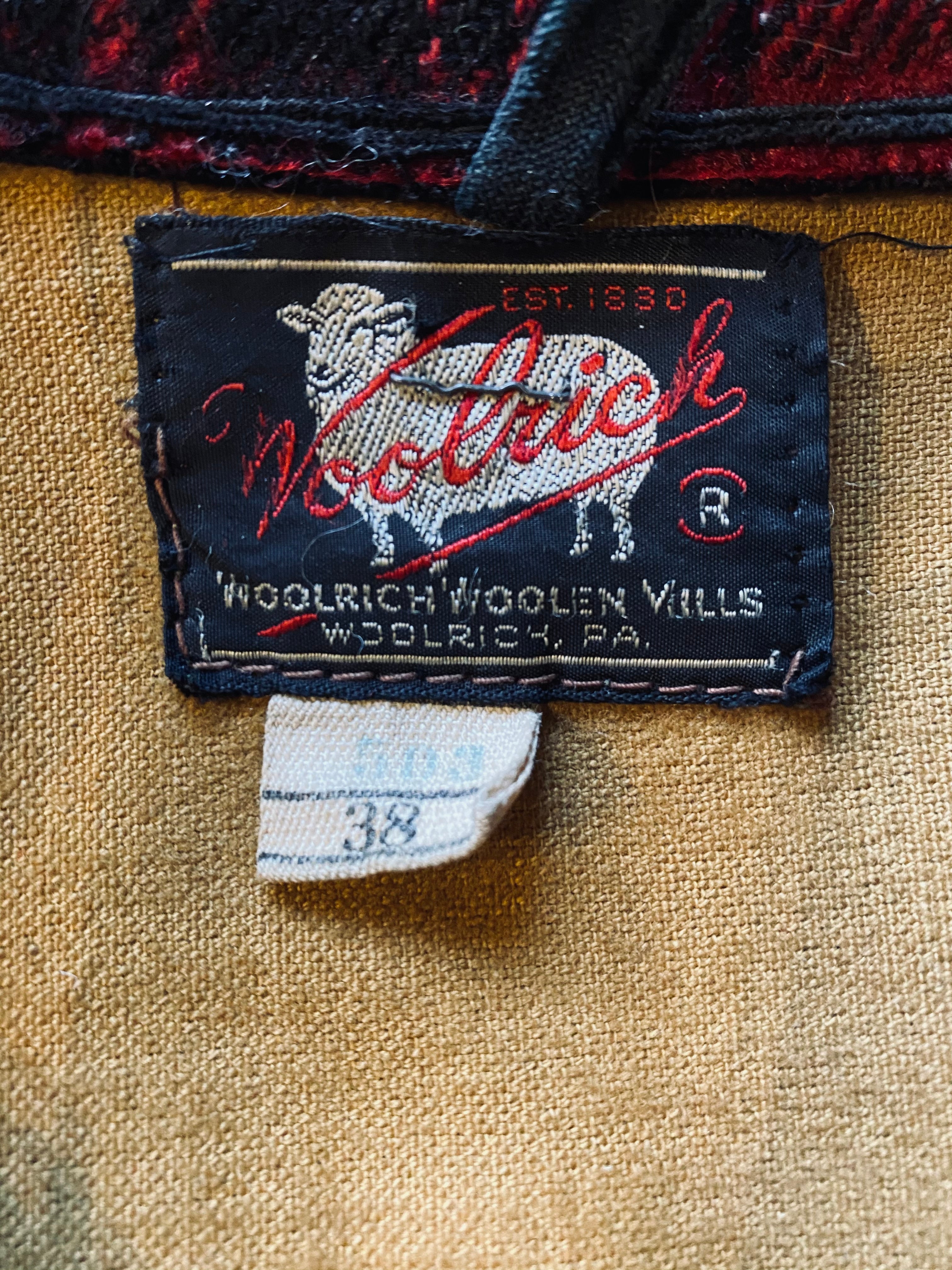 1950’s-60s Woolrich Mackinaw Hunting Coat | 38R