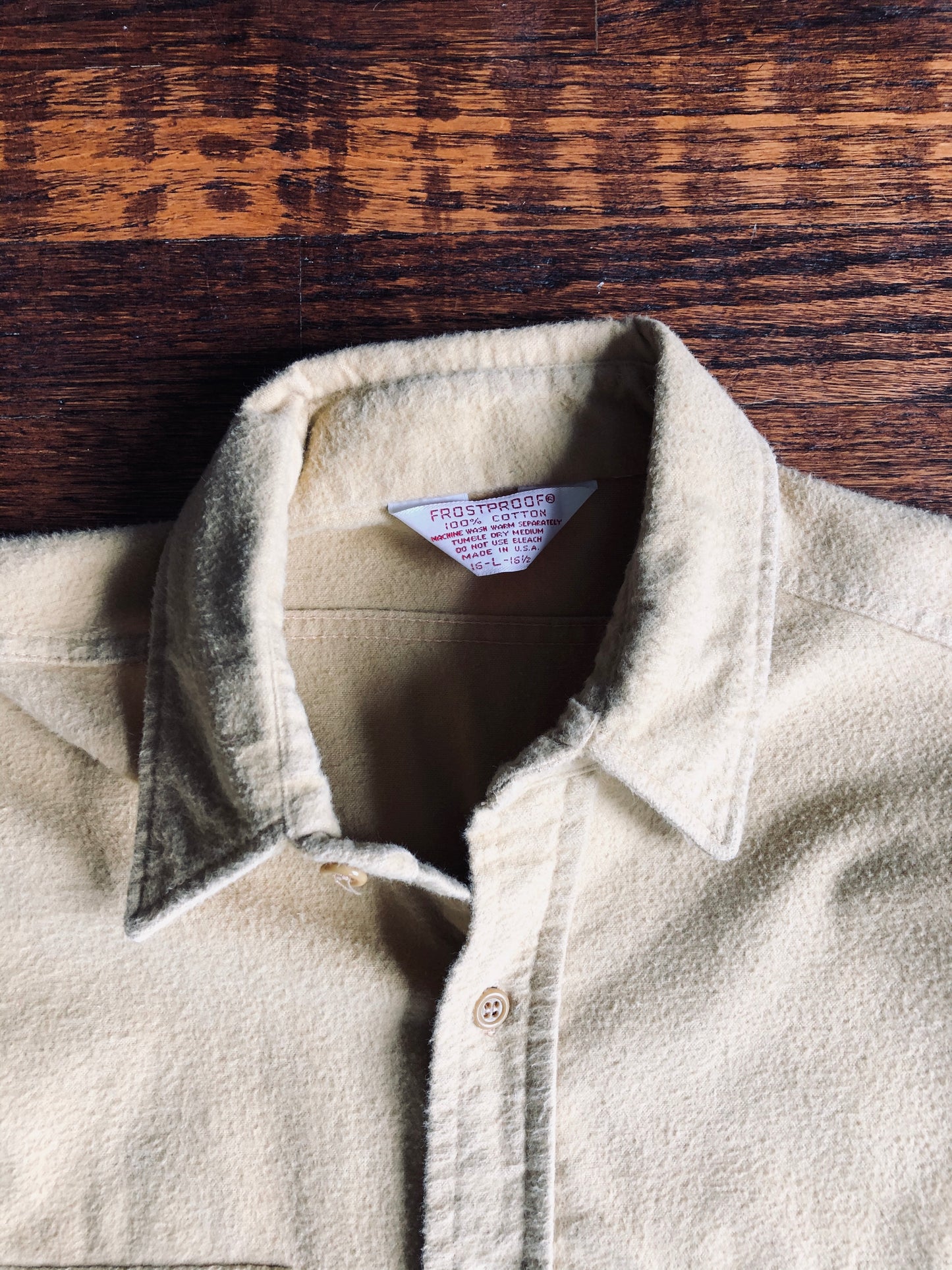 1960’s Cotton Chamois Shirt