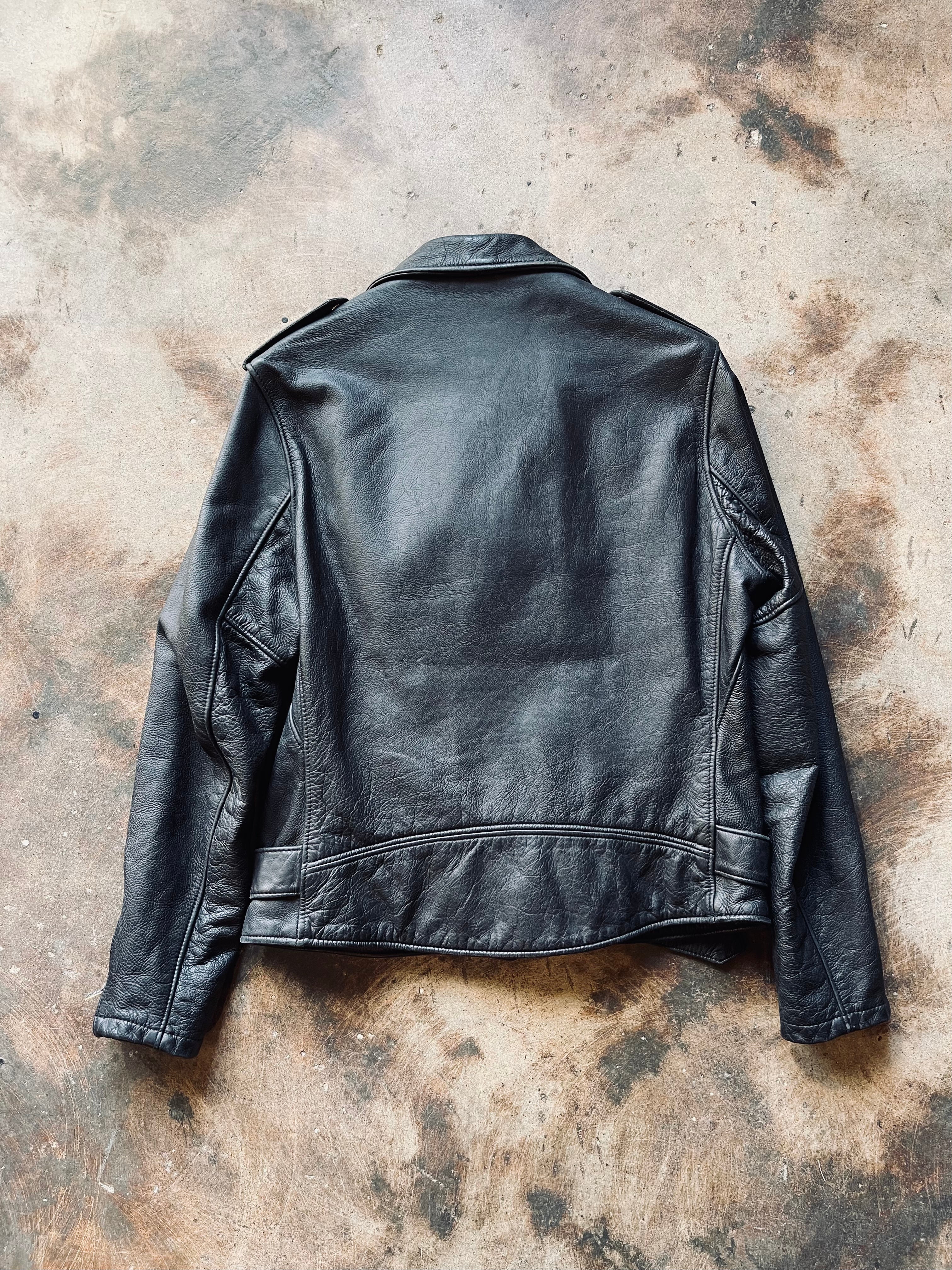 Schott Vintage Fitted Motorcycle Jacket | Large