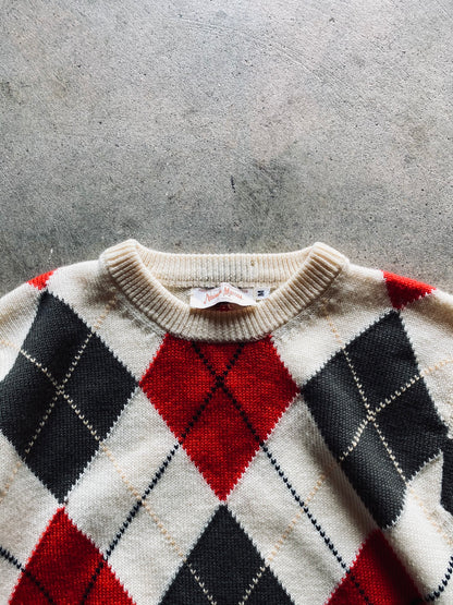 1970s Neiman Marcus Argyle Sweater