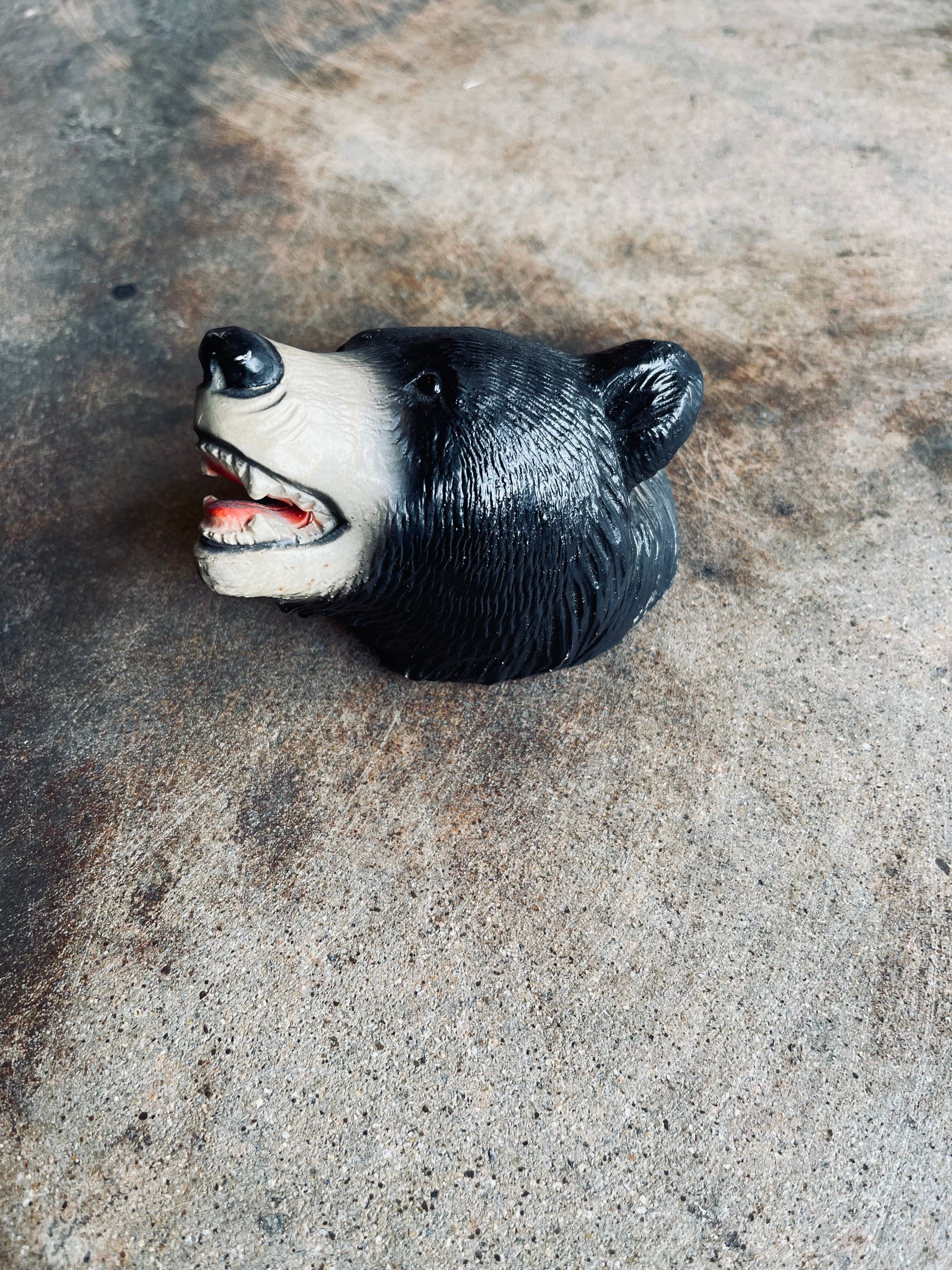 Black Bear Head Mount