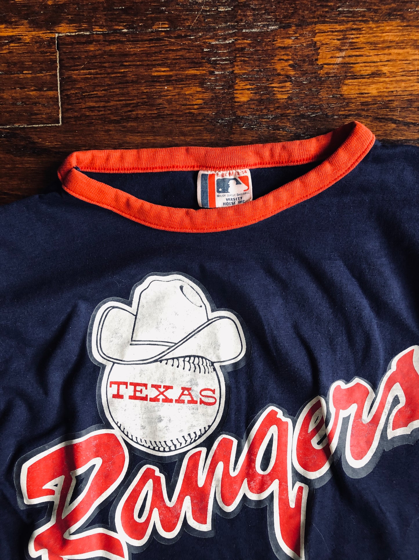 Vintage MLB Texas Rangers Fan Tee