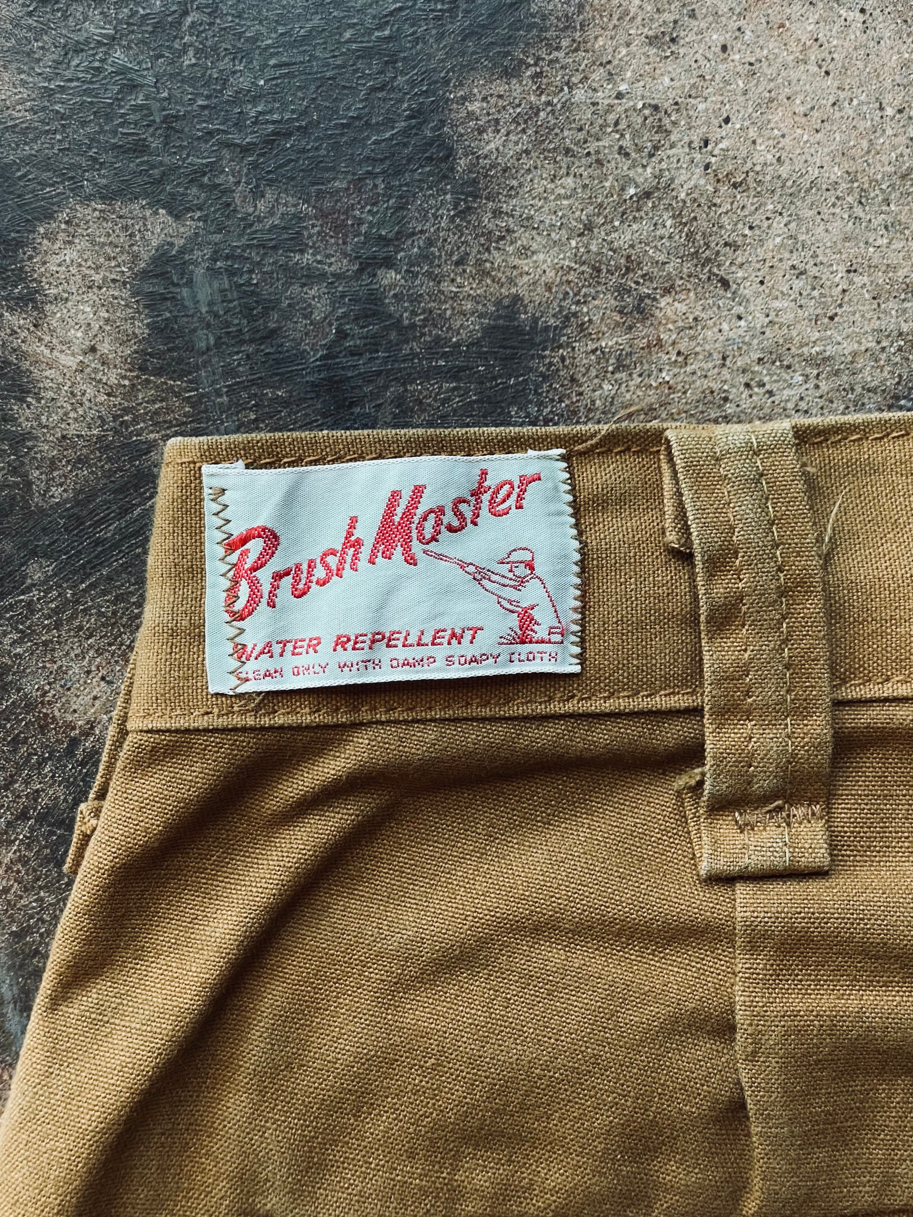 1960’s Brush Master Canvas Hunting Trouser | 30R