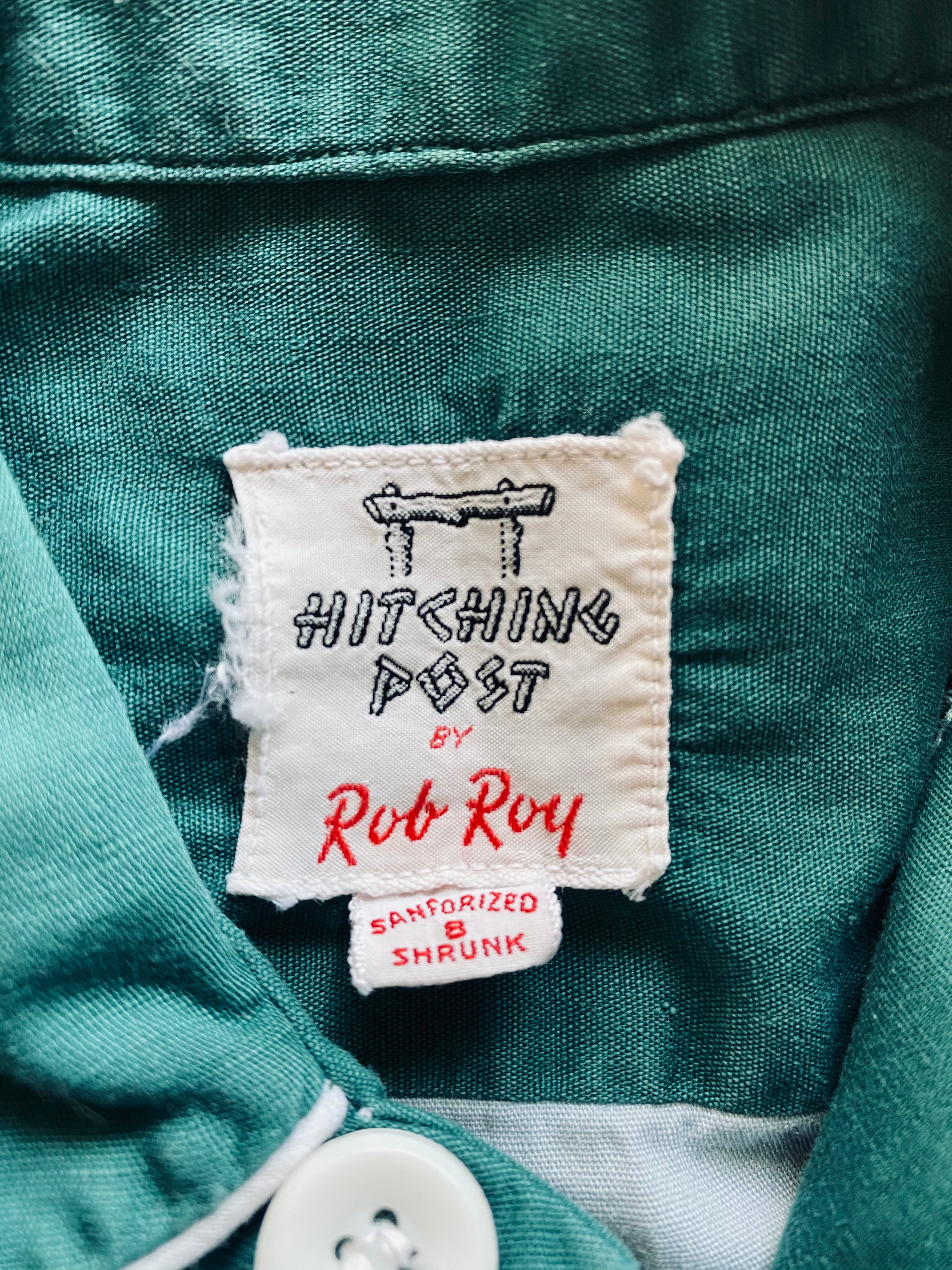 1950s Hitching Post by Rob Roy Western Shirt
