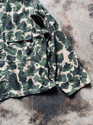 1960’s Bullseye Bill Woodland Camo Jacket | X-Large