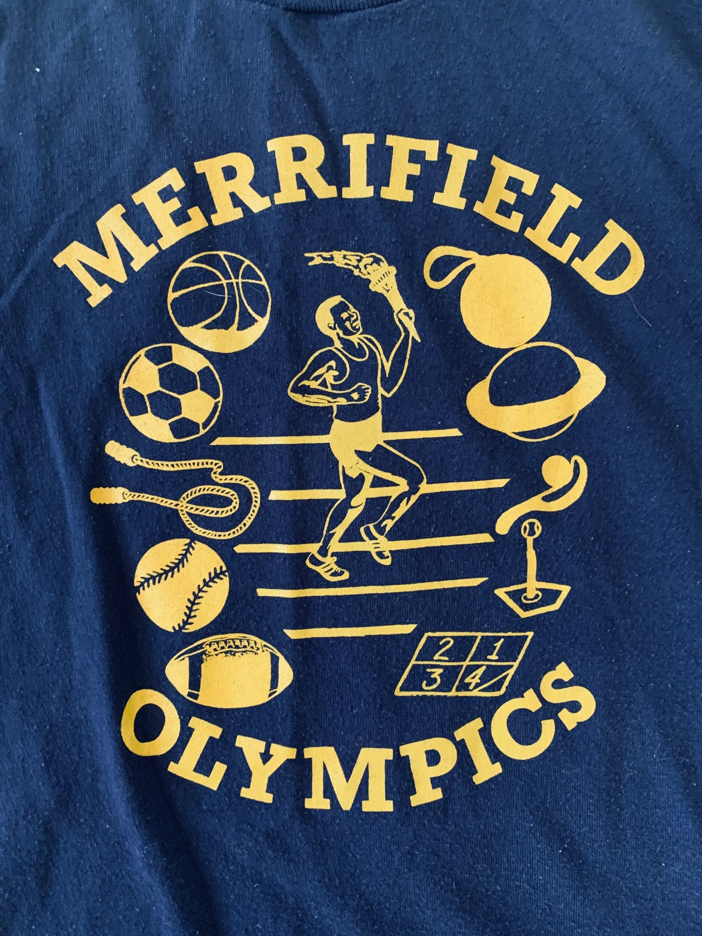 1980’s Kids Jerzees “Merrifield Olympics” | Kids Large