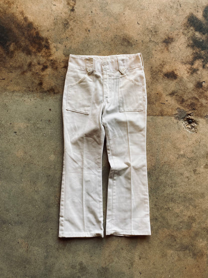 1970s Mann Brand Flare Trouser