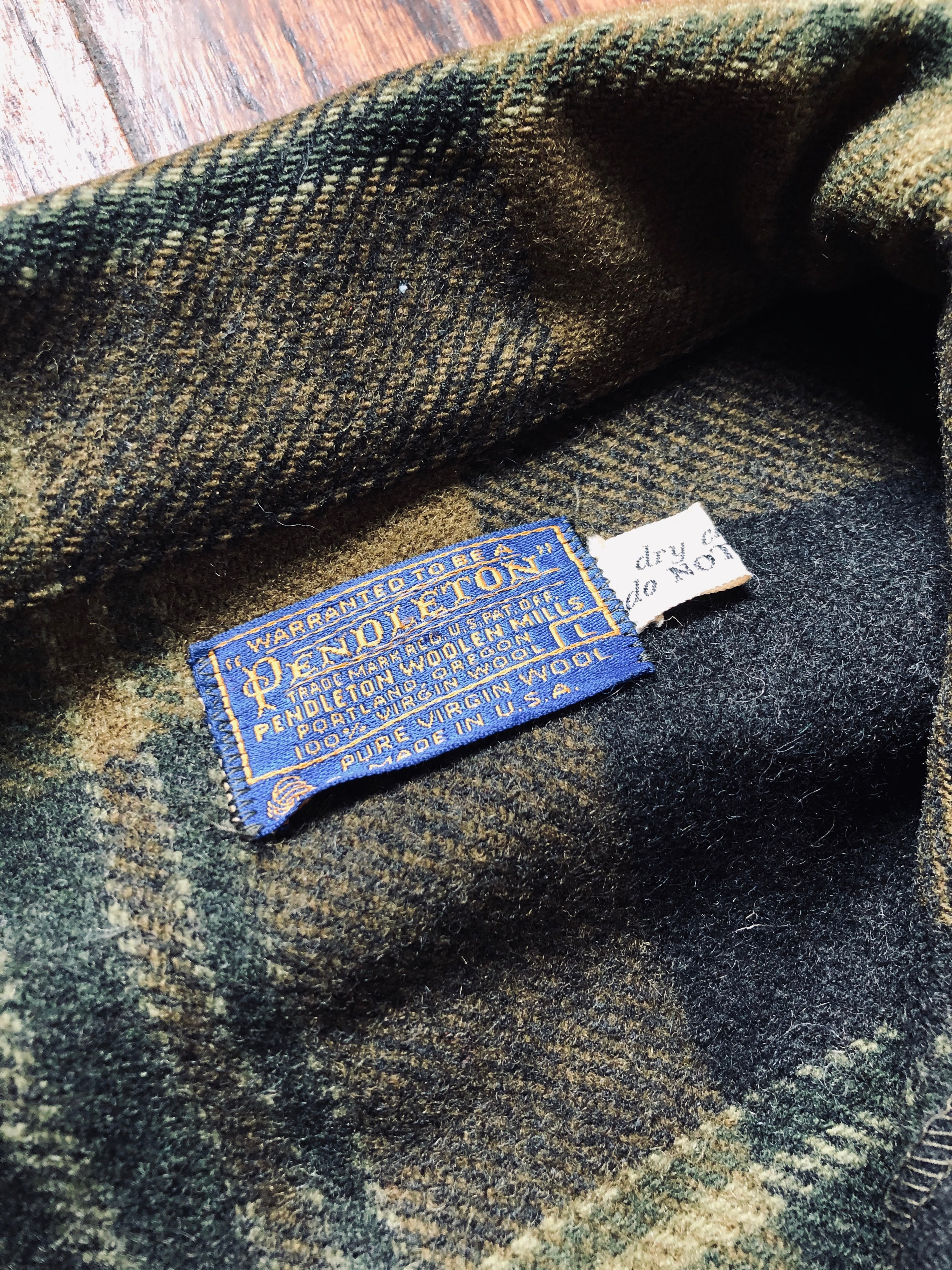 1970’s Pendleton Plaid CPO