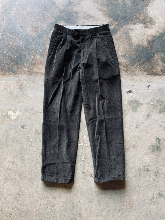 1990s Pleated Corduroy Trouser