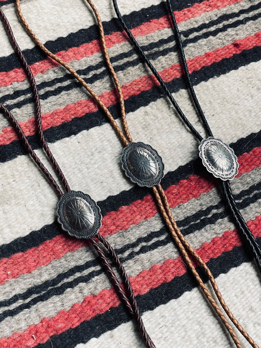 Concho Bolo Tie