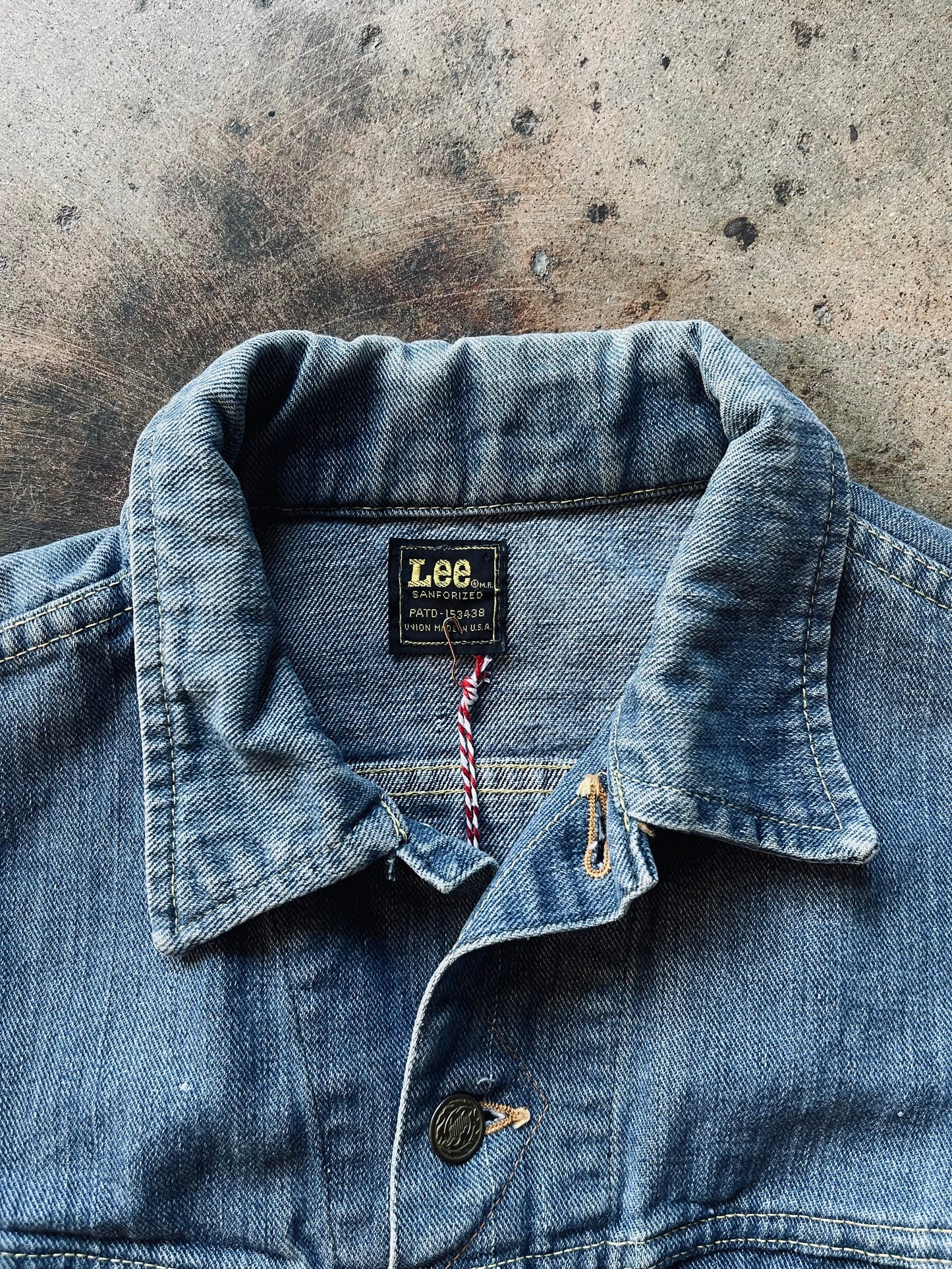 1960’s Lee Sanforized Denim Jacket | Small