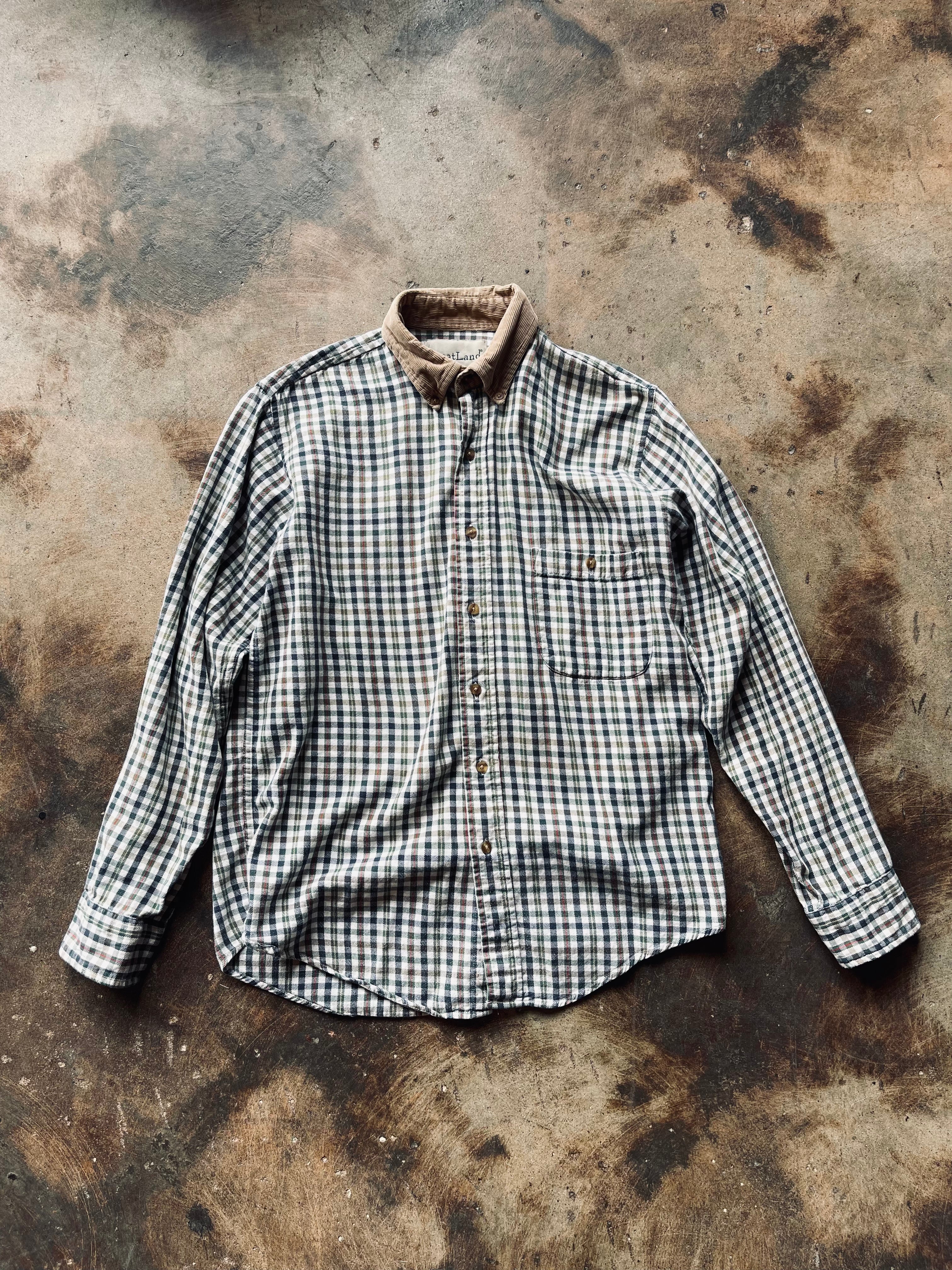 Vintage Great Land Flannel Button Down | Small