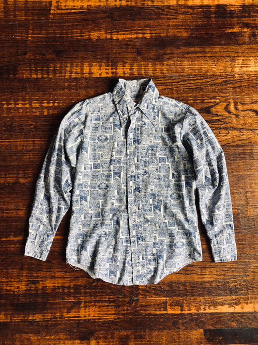1970’s Byron by Campus Printed Shirt
