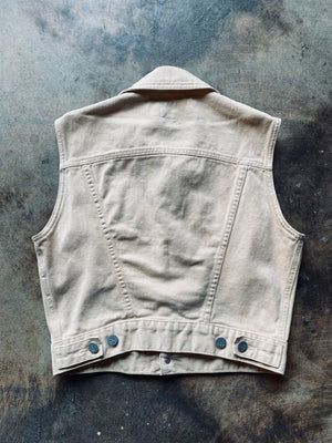 1980s Calvin Klein Jeans Vest & Shorts Set