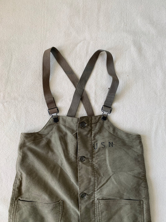 WWII USN Deck Overalls